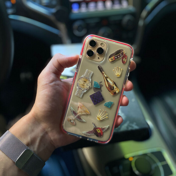 Чехол для iPhone с принтом с принтом Rolex