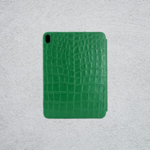 Кожаный чехол для iPad зеленый