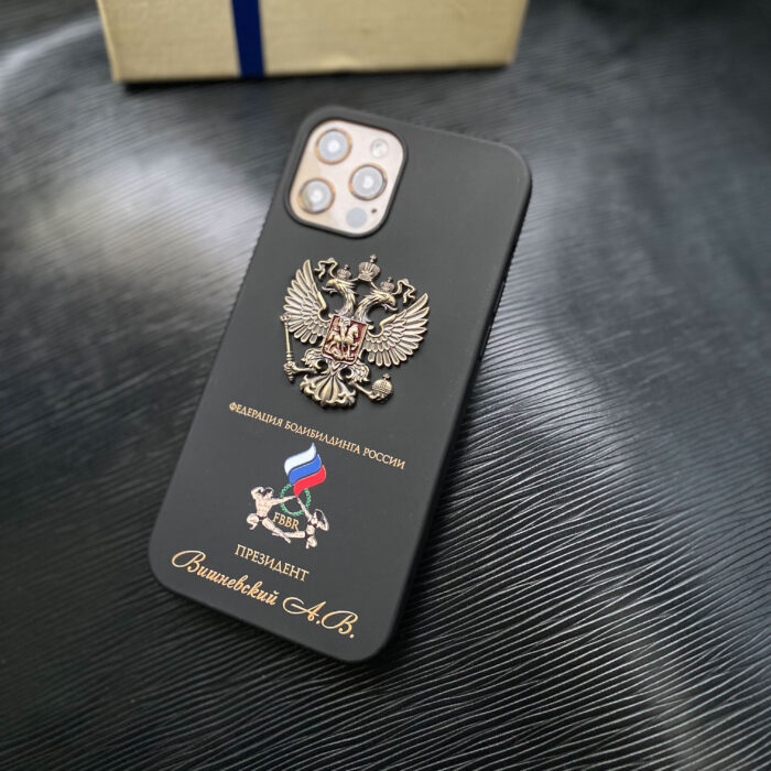 Чехол для iPhone Федерация бодибилдинга России