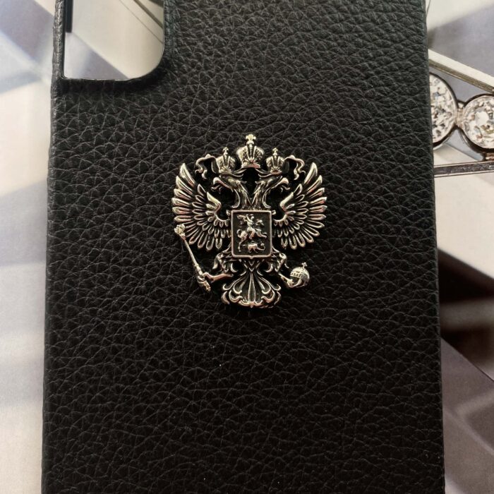 Чехол для Samsung кожаный с гербом