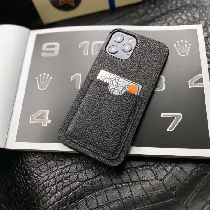 Чехол для iPhone с карманом под карту